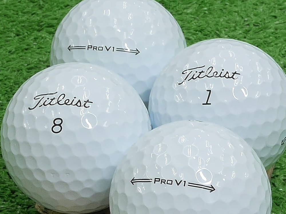 タイトリストPROV1　2021年モデル良品ロストボール20個。 Amazon.co.jp: 【ABランク】【ロゴなし】タイトリスト PRO V1